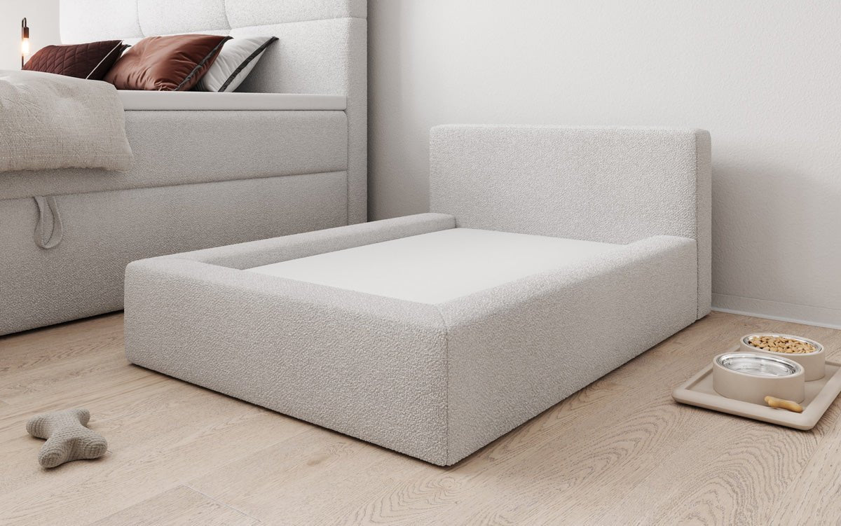 Hundebett LupoLounge 110 × 80 cm in Bouclé