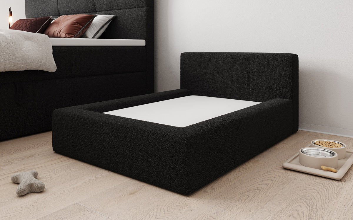 Hundebett LupoLounge 110 × 80 cm in Bouclé