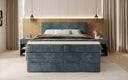 Boxspringbett Noren mit Stauraum in Cord