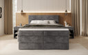 Boxspringbett Noren mit Stauraum in Cord