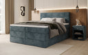 Boxspringbett Noren mit Stauraum in Cord