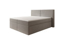 Boxspringbett Ophelia mit Schubladen in Teddy Bouclé