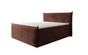 Boxspringbett Liana II mit hochklappbarem Stauraum in Samt