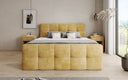 Boxspringbett Cozy in Cord mit Stauraum