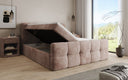 Boxspringbett Cozy in Cord mit Stauraum