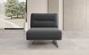 Designer Sofa-Sessel Torino ohne Armlehnen in Bouclé