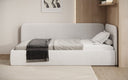 Designer Polsterbett/Gästebett/Sofa Cleo mit Stauraum