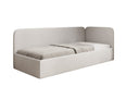 Designer Polsterbett/Gästebett/Sofa Cleo mit Stauraum