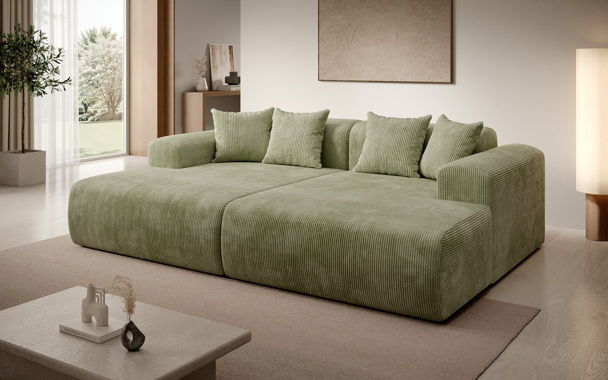Designer Lounge-Sofa Shelly in Cord