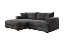 Designer Ecksofa Lima in Cord