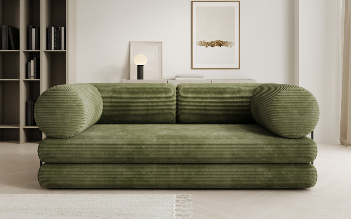 Designer Sofa Lazy Tube 3 Sitzer in Cord