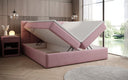 Boxspringbett Lux Samt mit Stauraum