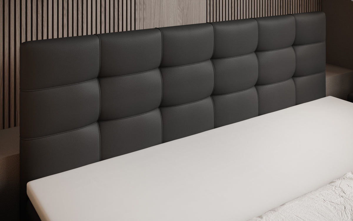 Boxspringbett Luxor Kunstleder mit Stauraum