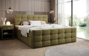 Boxspringbett Luxor Samt mit Stauraum