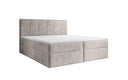 Boxspringbett Aurelia Cord mit Stauraum