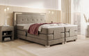 Boxspringbett Noctis Samt elektrisch verstellbar mit LED