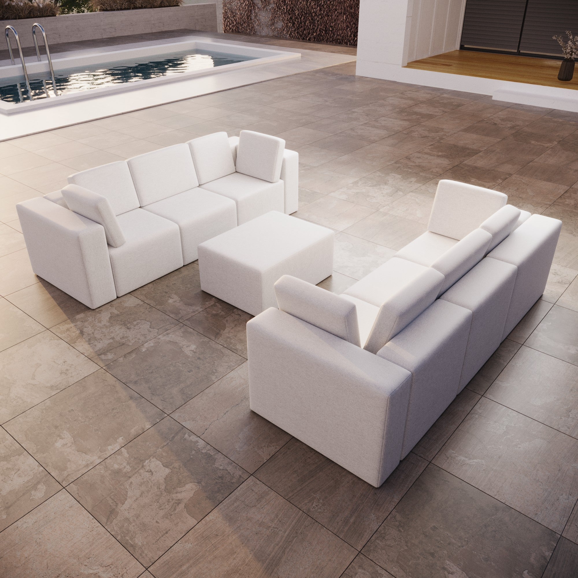 Bezug für Gartensofa Set Eden
