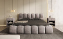 Designer Polsterbett Boston Cord mit Stauraum