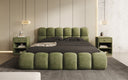 Designer Polsterbett Boston Cord mit Stauraum