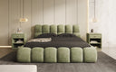 Designer Polsterbett Boston Cord mit Stauraum