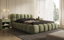 Designer Polsterbett Boston Cord mit Stauraum