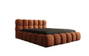 Designer Polsterbett Boston Cord mit Stauraum