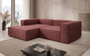 Designer Ecksofa Lesley Mini in Strukturstoff