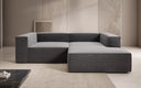 Designer Ecksofa Lesley Mini in Strukturstoff