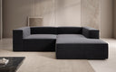 Designer Ecksofa Lesley Mini in Strukturstoff
