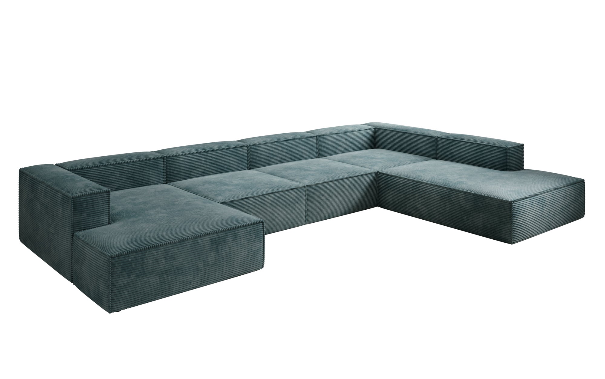 Designer Sofa Lesley U XXL in Cord