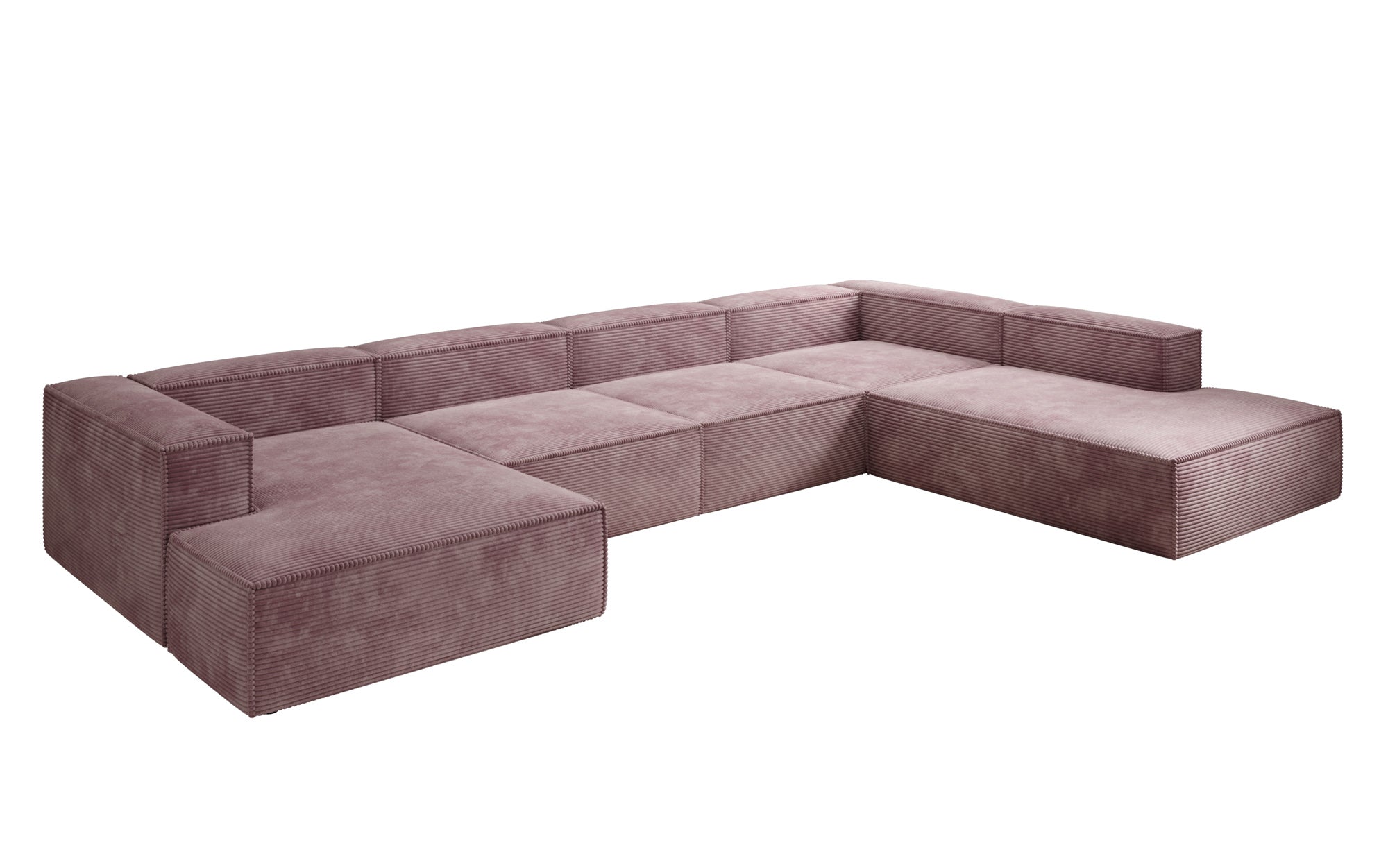 Designer Sofa Lesley U XXL in Cord