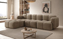 Designer Ecksofa Celly in Samt