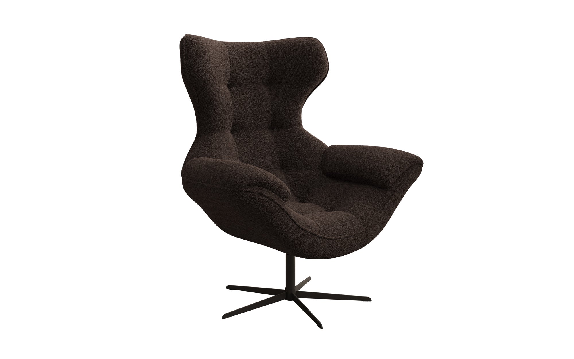 Designer Sofa-Sessel Aurelio in Bouclé