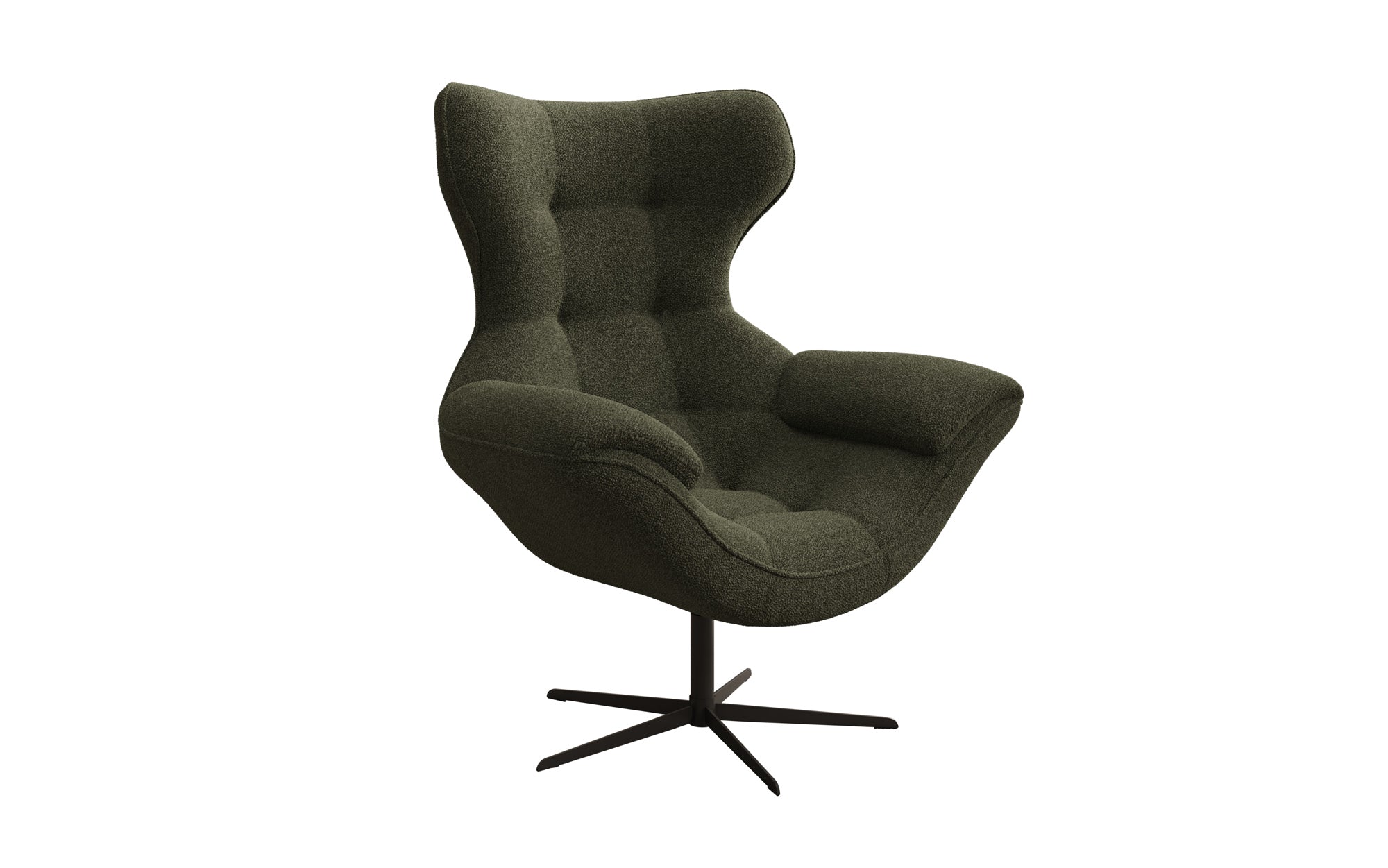 Designer Sofa-Sessel Aurelio in Bouclé