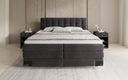 Boxspringbett Isabell mit Stauraum in Samt