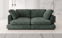 Designer 2 Sitzer Sofa Thalessa in Cord