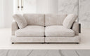 Designer 2 Sitzer Sofa Thalessa in Cord