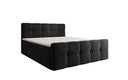 Boxspringbett Cozy Samt mit Stauraum