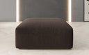 Beistellhocker 80 cm Snug aus Bouclé