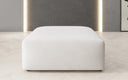 Beistellhocker 80 cm Snug aus Echtleder
