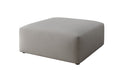 Beistellhocker 80 cm Snug aus Stoff
