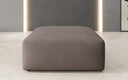 Beistellhocker 80 cm Snug aus Stoff