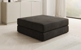 Beistellhocker Lazy in Samt