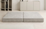 Beistellhocker Lazy in Samt