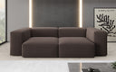 Designer 2 Sitzer Sofa Snug in Bouclé