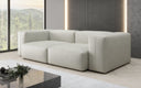 Designer 2 Sitzer Sofa Snug in Echtleder