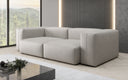 Designer 2 Sitzer Sofa Snug in Echtleder