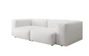 Designer 2 Sitzer Sofa Snug in Echtleder