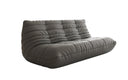 Designer 3 Sitzer Sofa Calmo in Echtleder