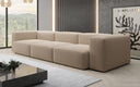 Designer 3 Sitzer Sofa Snug in Bouclé